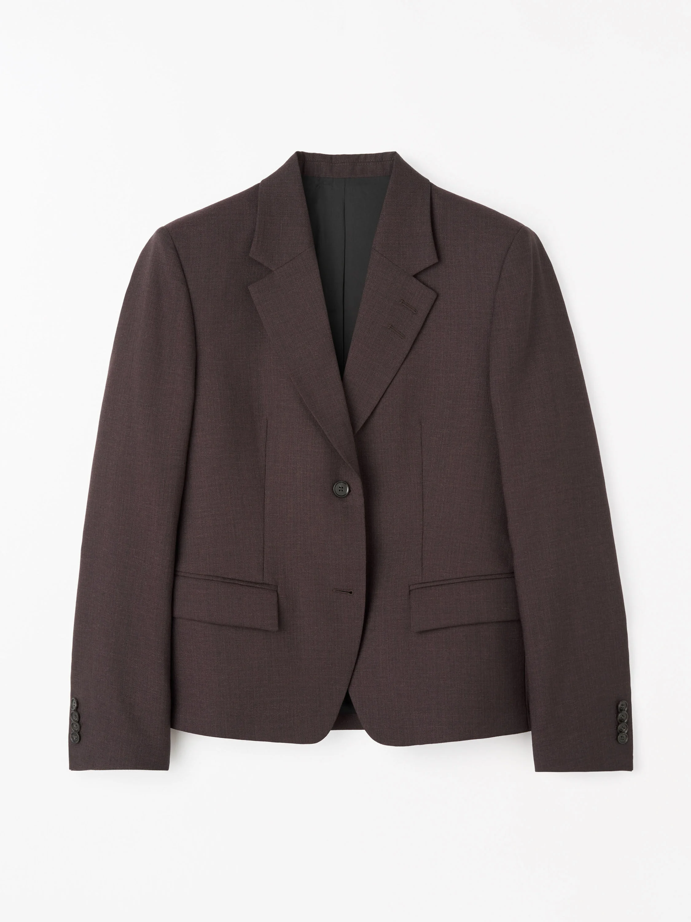 Saina Boxy Wool Jacket - 1