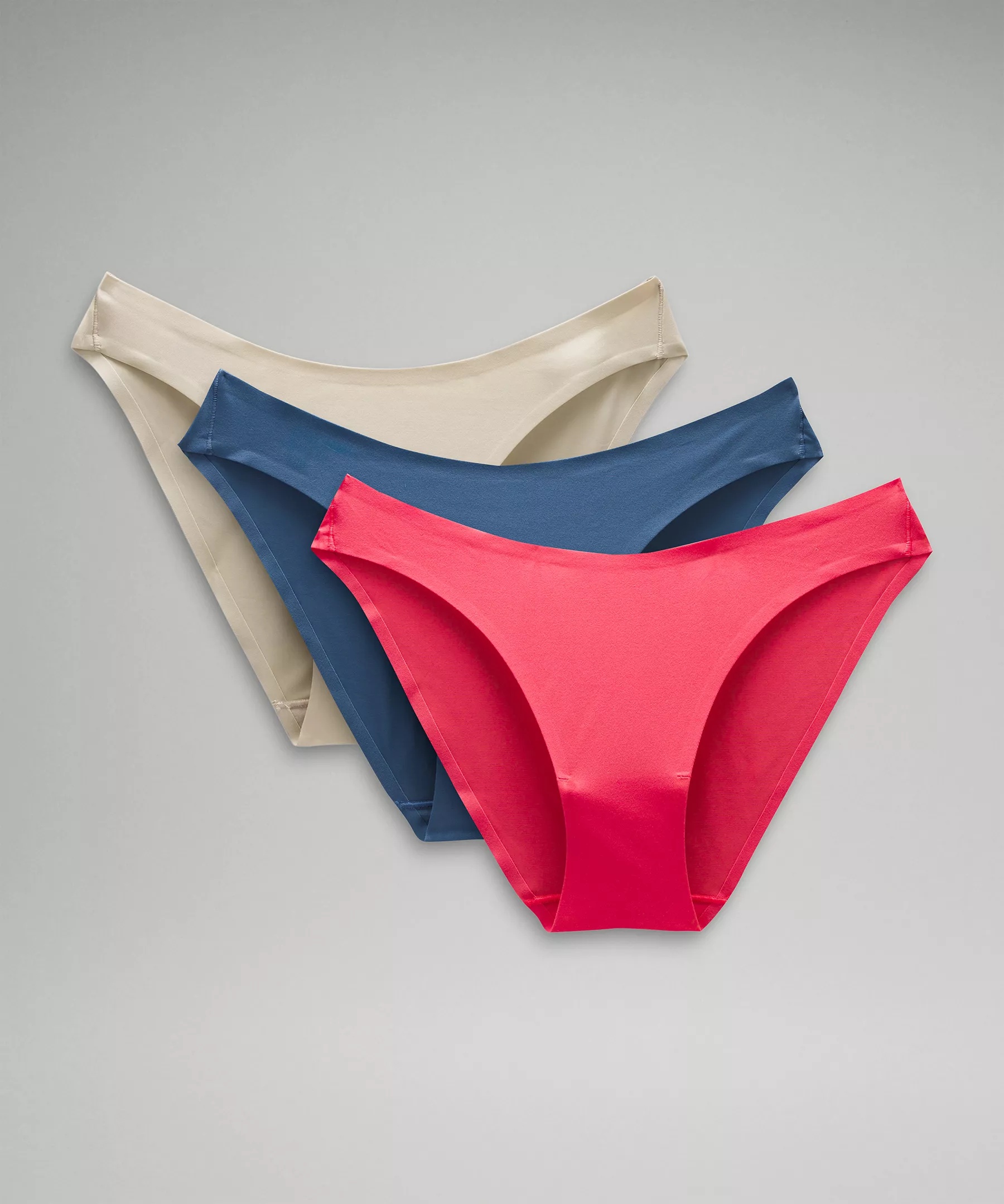 Wundermost Ultra-Soft Nulu Mid-Rise Bikini Underwear *3 Pack - 1