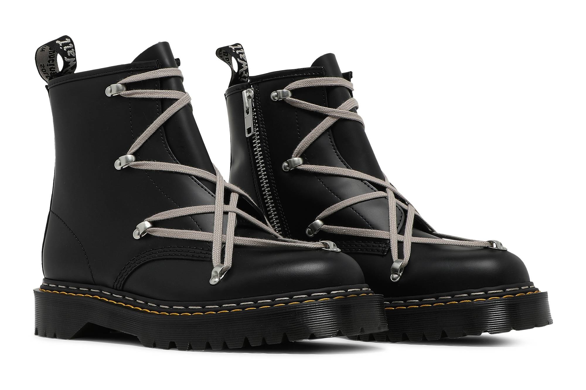 Rick Owens x 1460 Bex Leather Boot 'Black' - 8