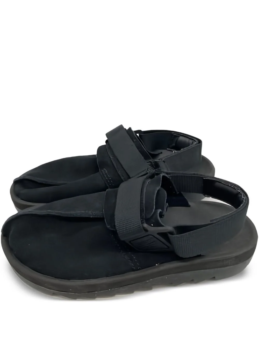 leather flat sandals - 1