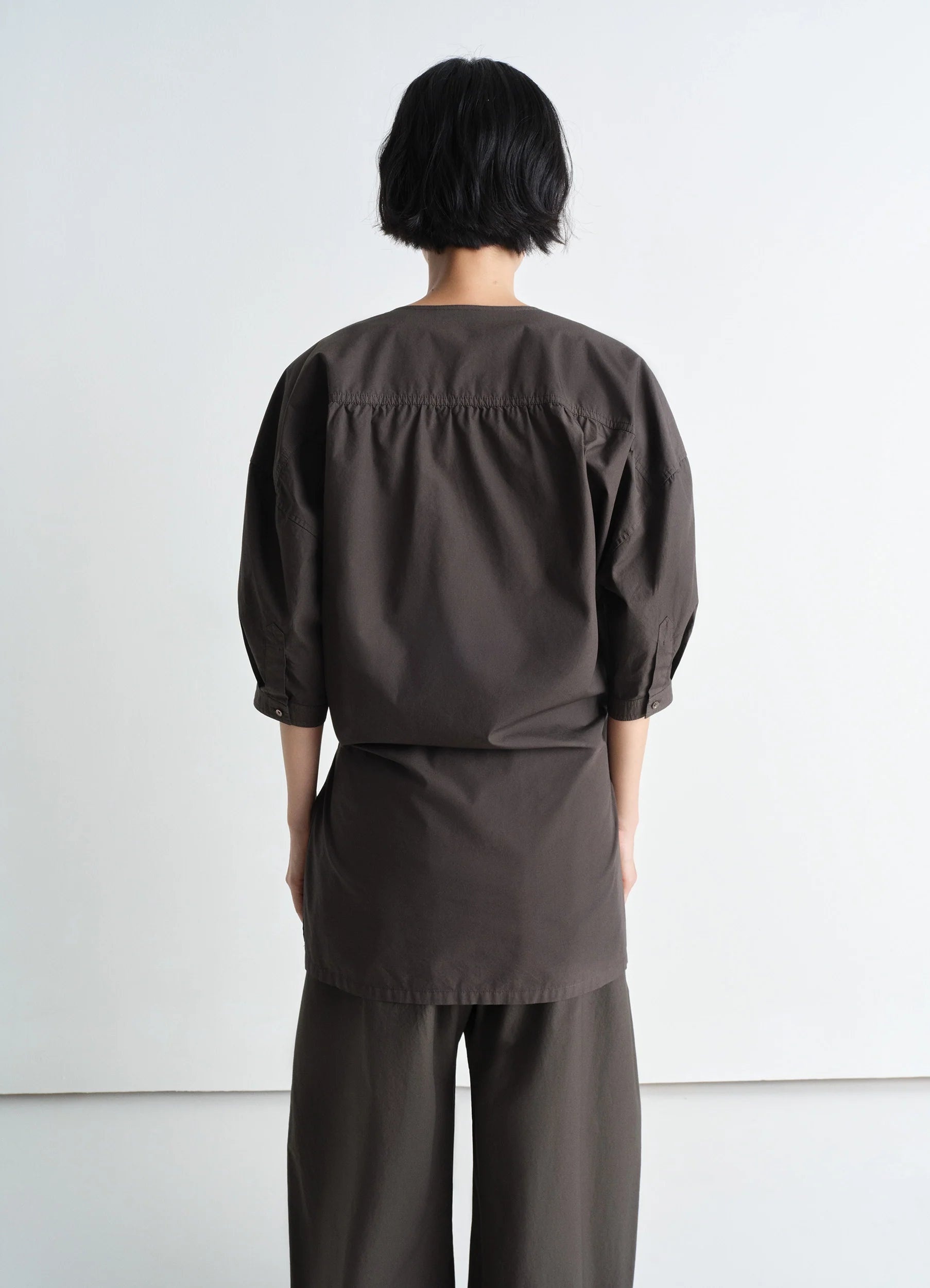 SHORT SLEEVE TWISTED SHIRT - 3