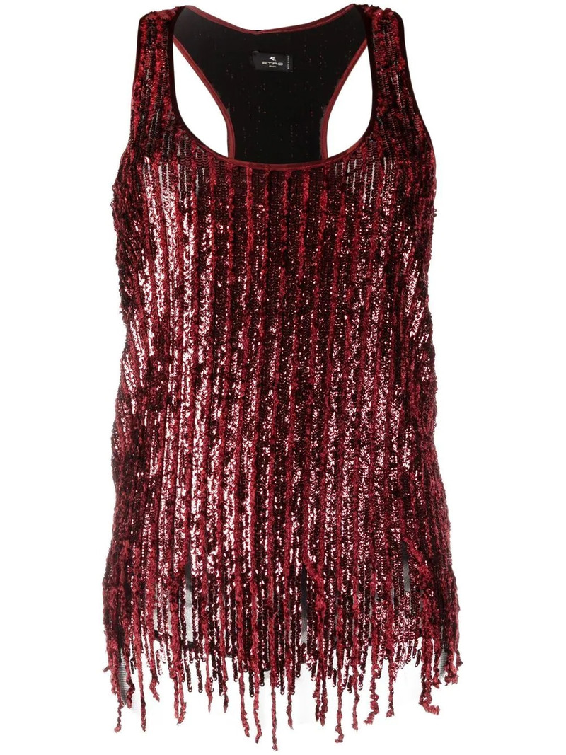 sequinned tank top 1