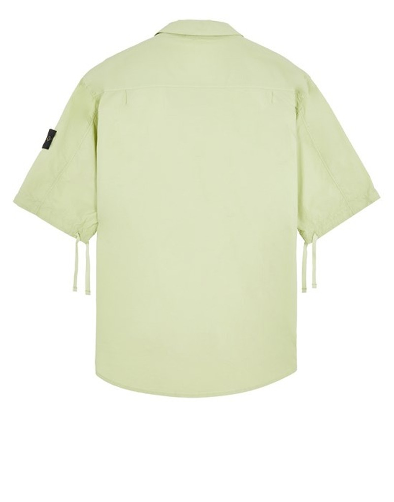 Stone Island 11003 STRETCH COTTON TELA 'PARACADUTE'_ GARMENT DYED LIGHT GREEN outlook