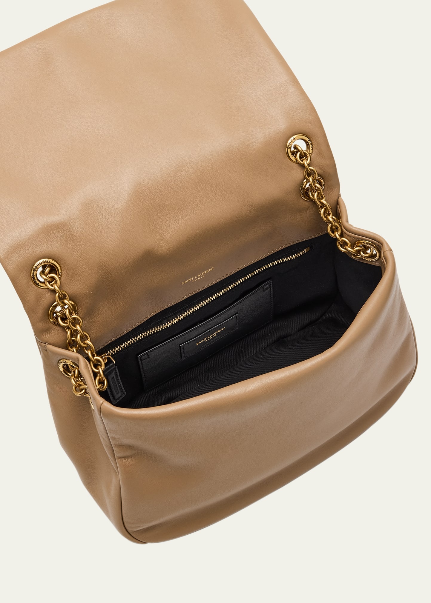 Jamie 4.3 Small YSL Shoulder Bag in Quilted Smooth Leather - 4