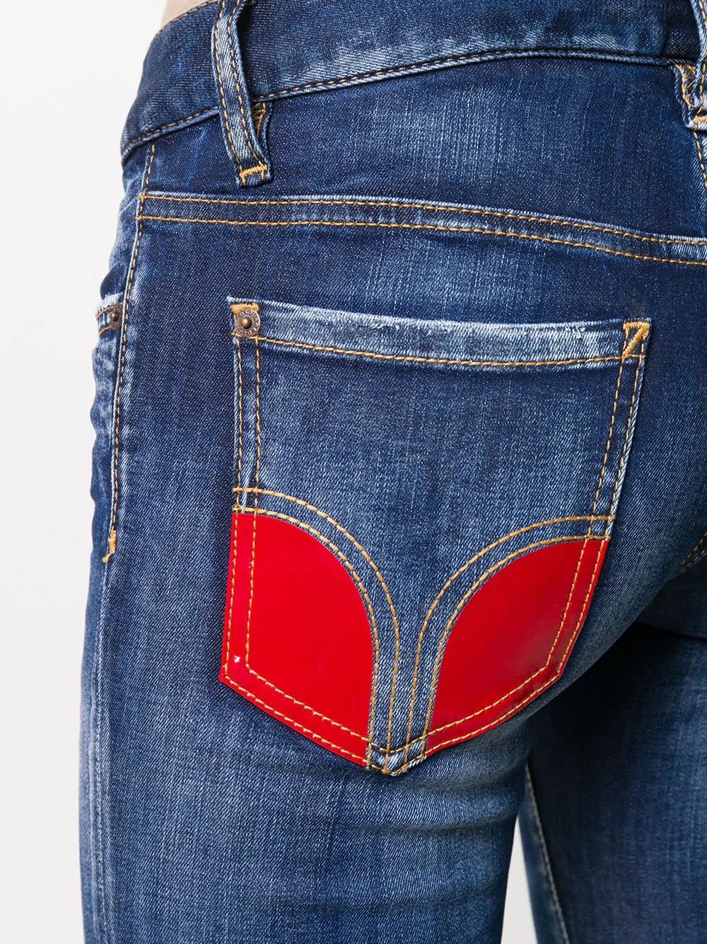 Maple Leaf cropped jeans - 5