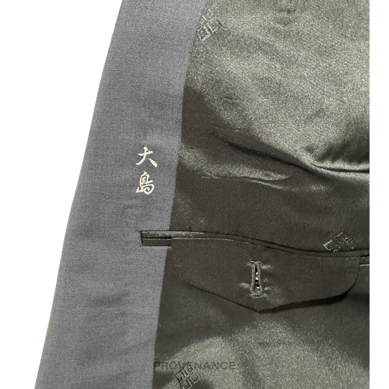 Givenchy Double Breasted Peak Lapel Jacket - Navy 38 - 8