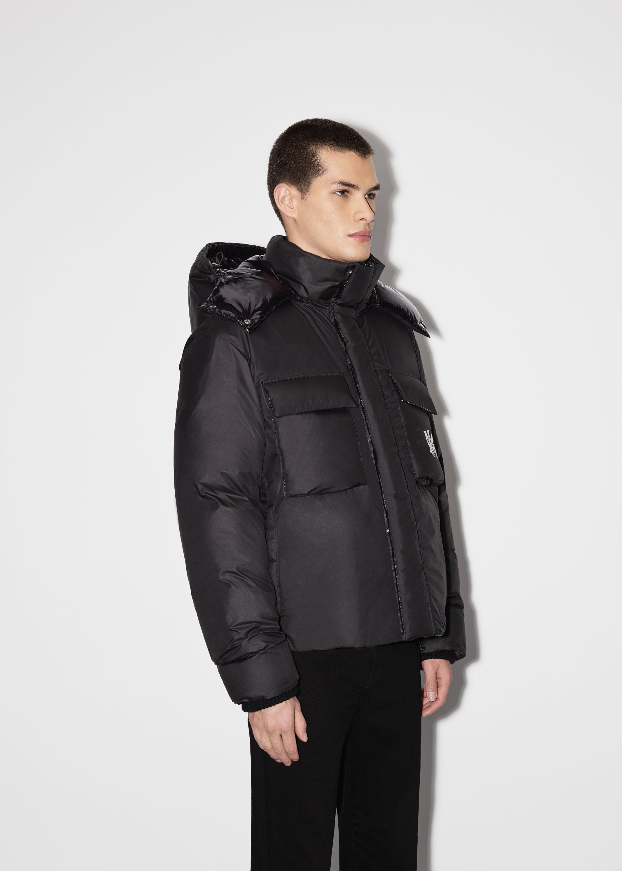 AMIRI HOODED DOWN PUFFER JACKET | REVERSIBLE