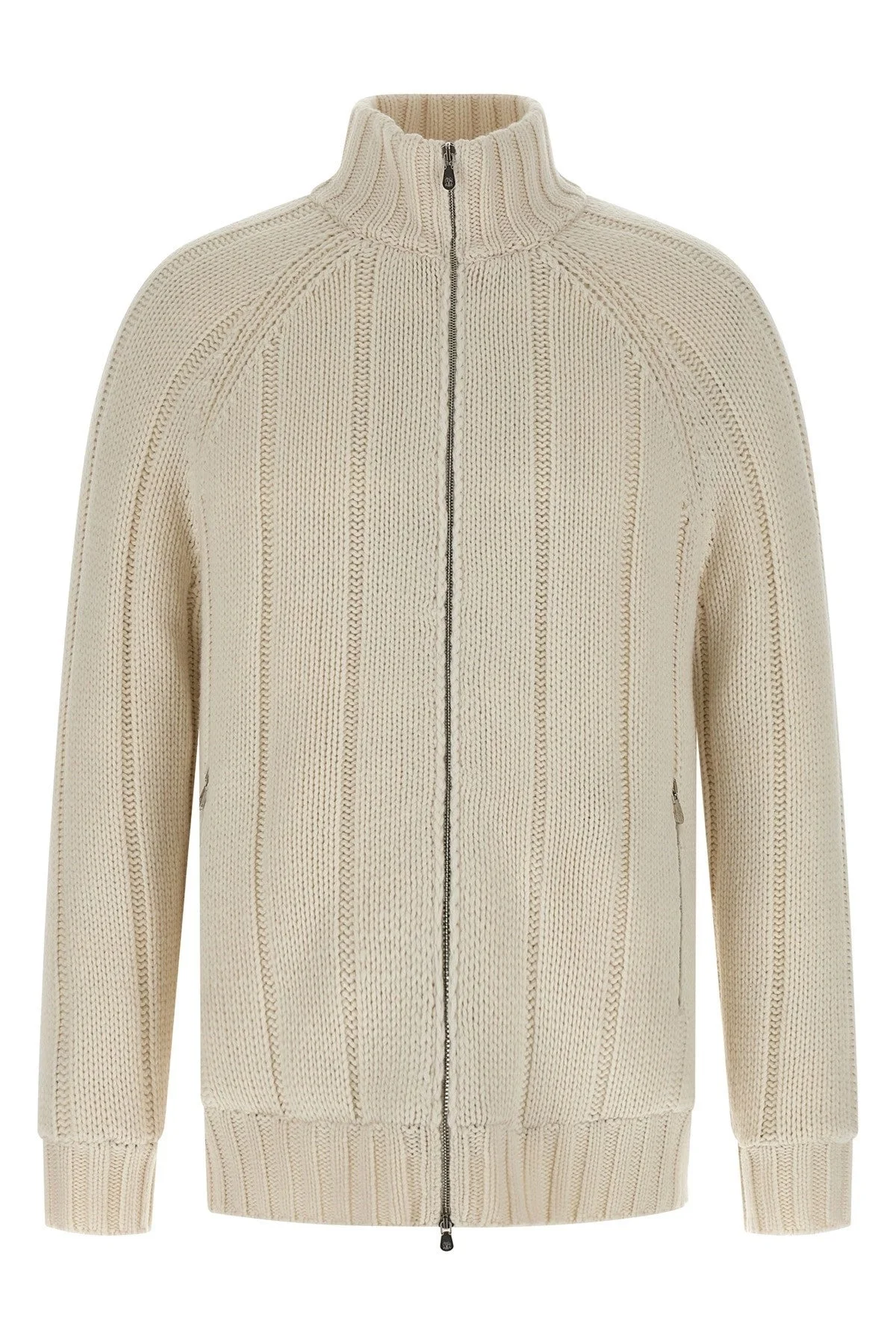 Brunello Cucinelli Men Knitted Down Jacket - 1