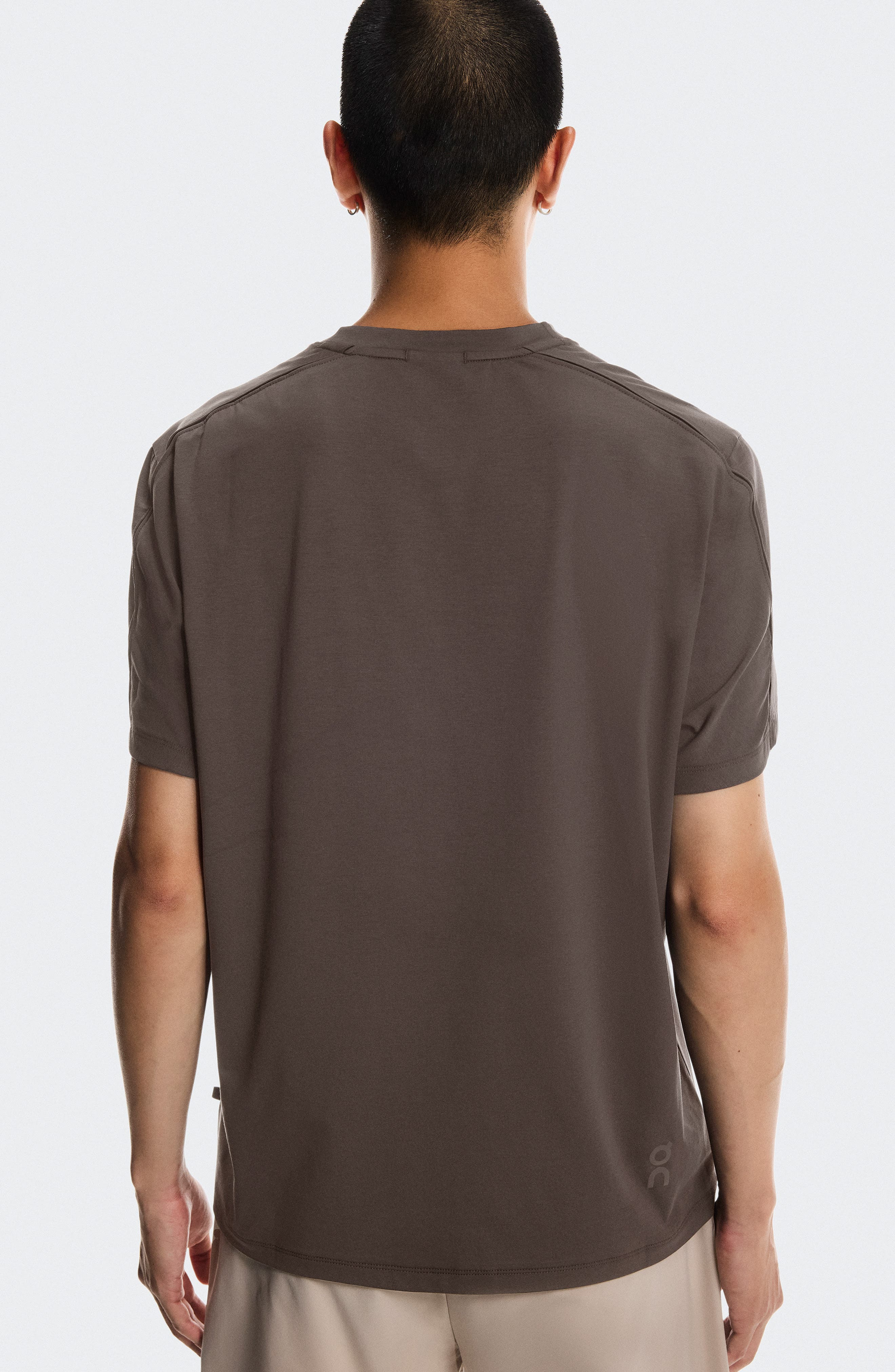On Focus-T Performance Running T-Shirt in Pebble at Nordstrom - 6