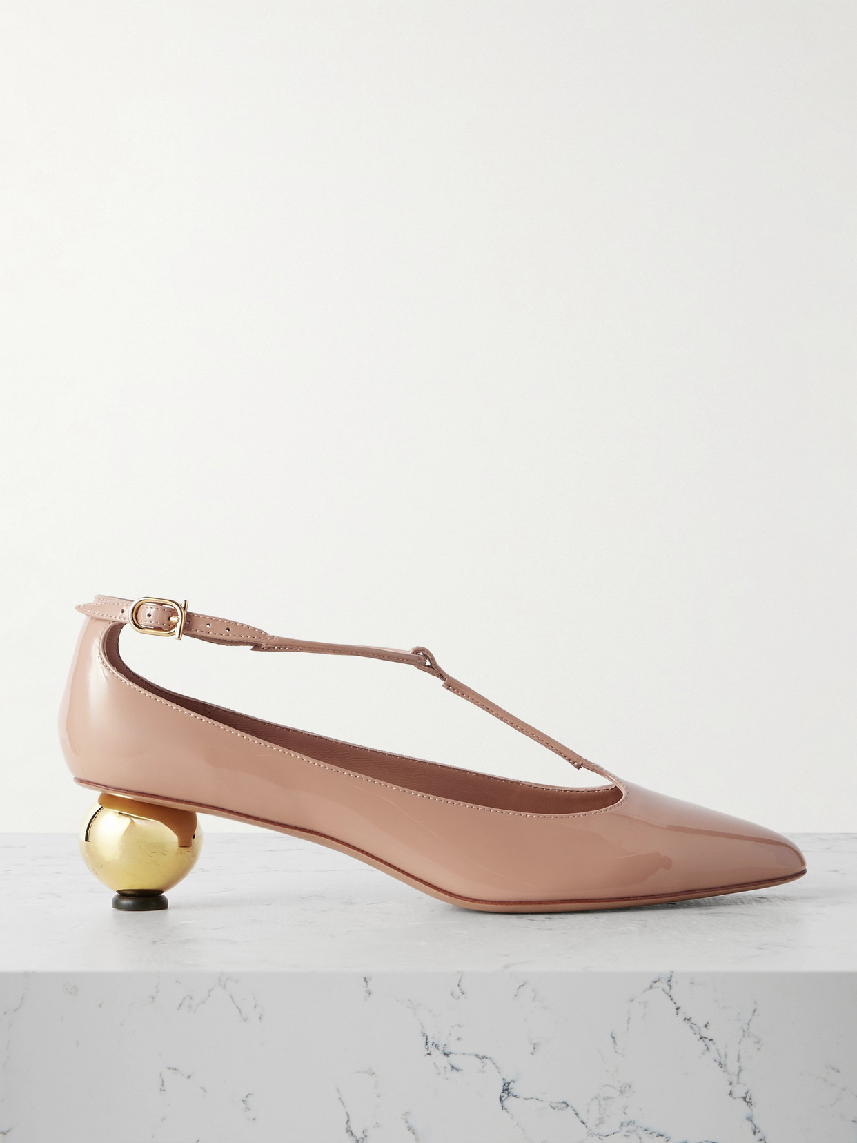 Tania Patent-leather Mary Jane Pumps - 1