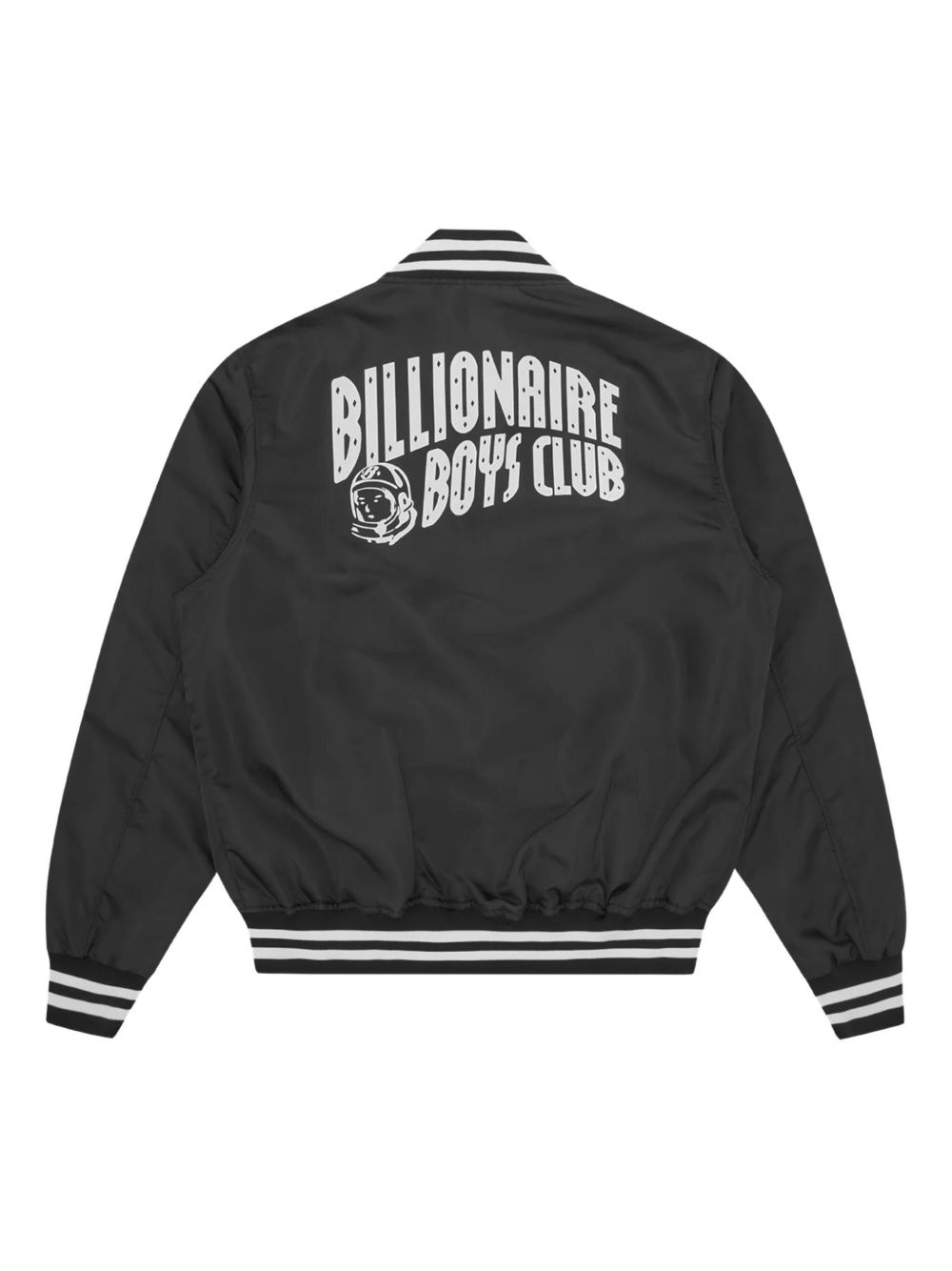 LOGO-PRINT VARSITY JACKET - 2