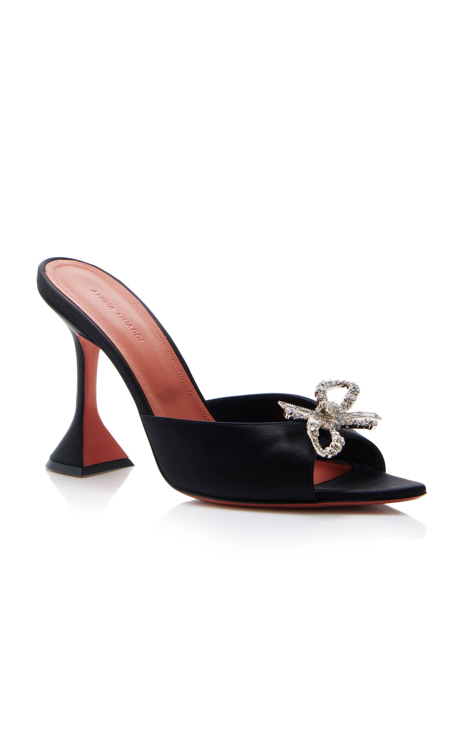 Rosie Satin Sandals black - 4