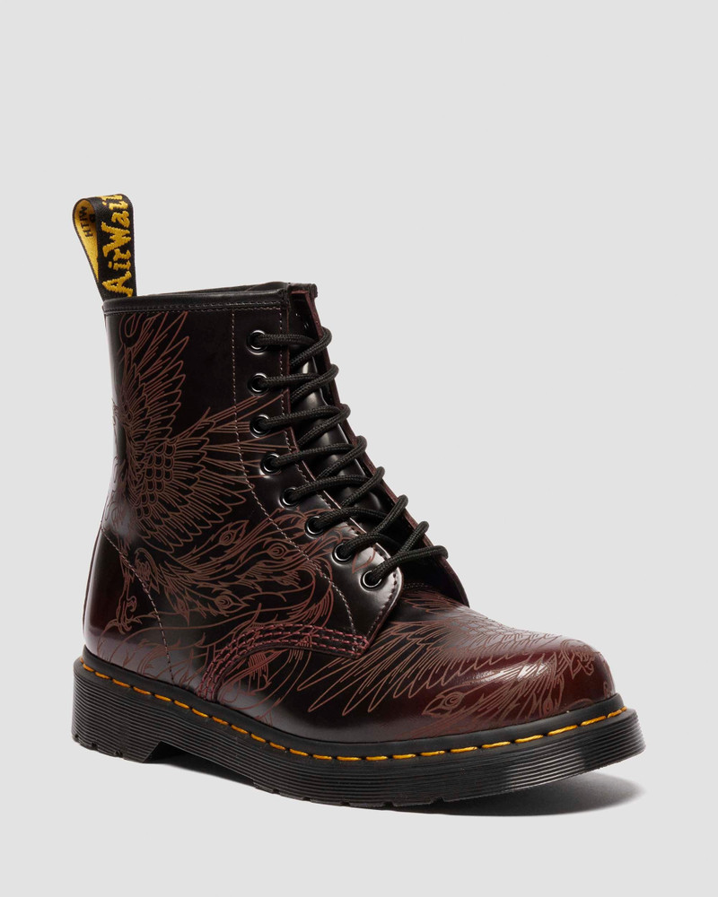 1460 PHOENIX Arcadia Rub Off Leather Boots 5