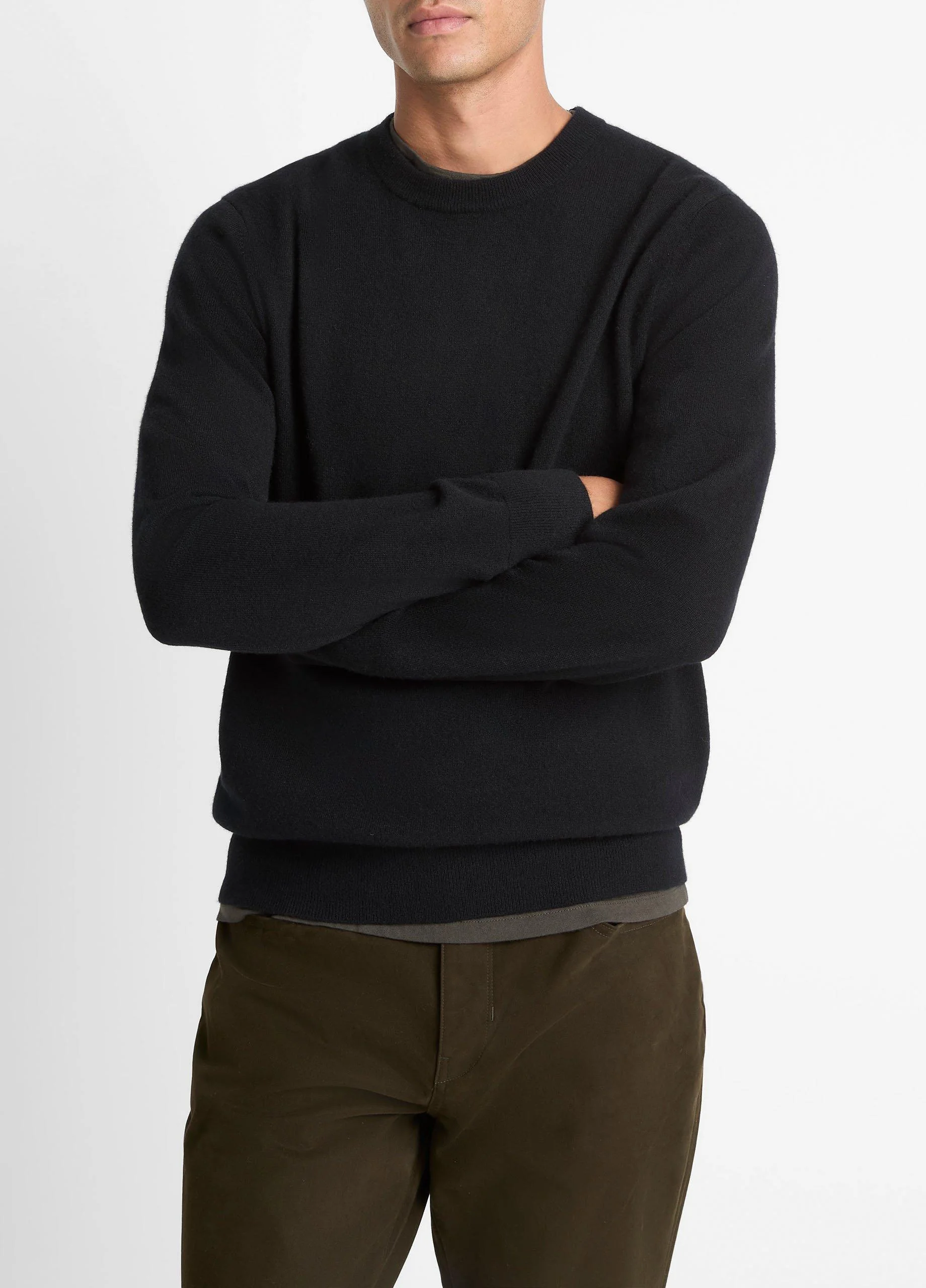 Cashmere Crew Neck Sweater - 1