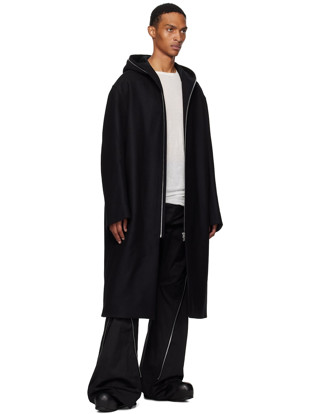 Black Concordians Mac Coat - 4