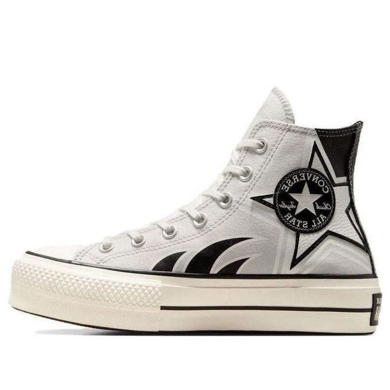 (WMNS) Converse Chuck Taylor All Star Lift Platform Moto 'Pale Putty' A08005C 1
