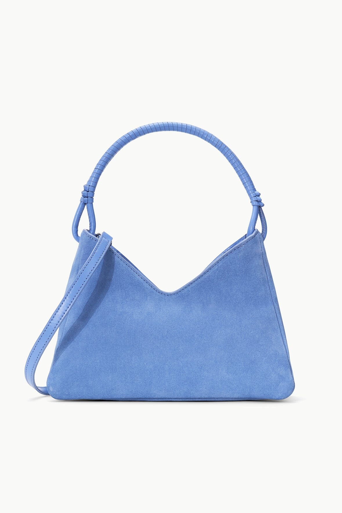 STAUD VALERIE SHOULDER BAG BLUE HYDRANGEA - 1
