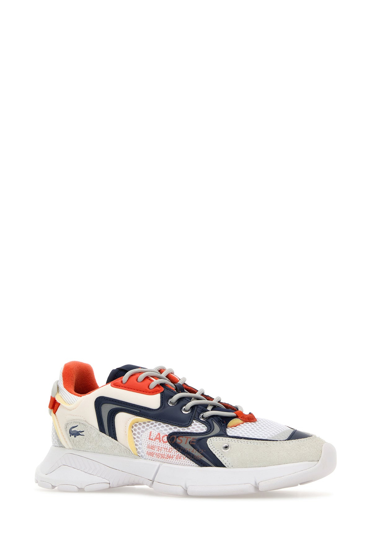 Multicolor leather and mesh L003 Neo sneakers - 2