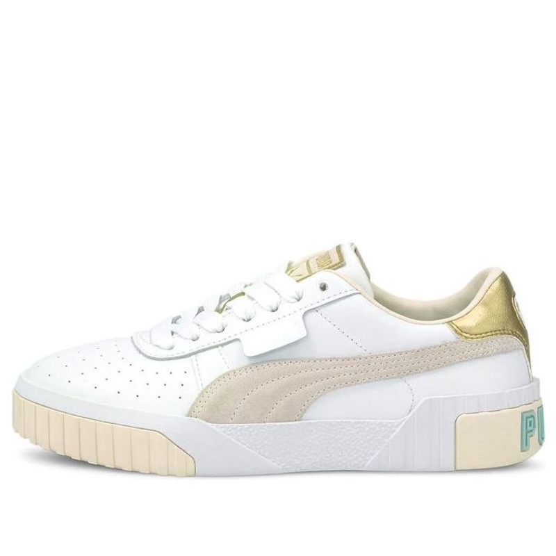 (WMNS) PUMA Cali Soft Glow 'White Eggnog' 375046-02 - 1