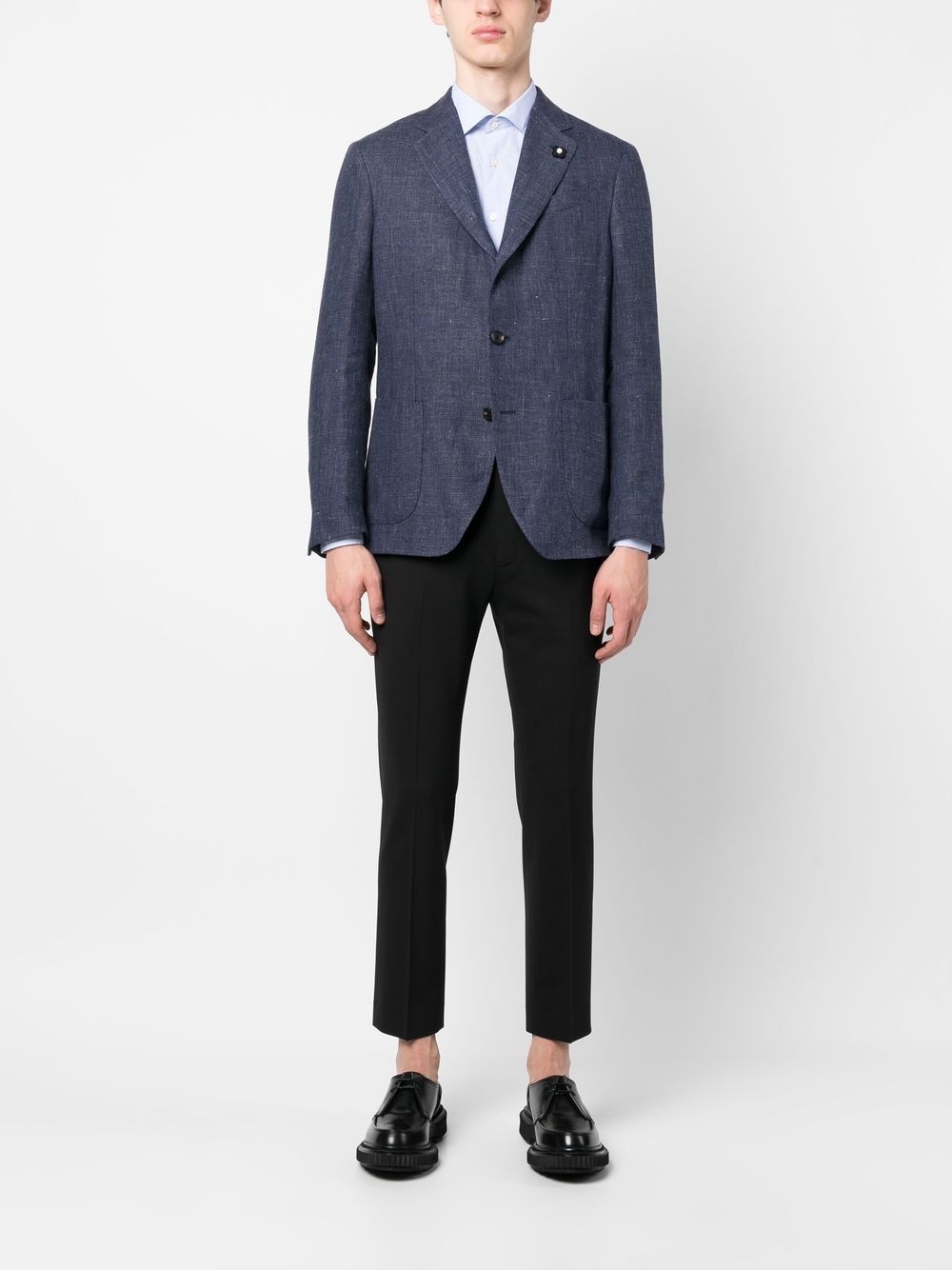 single-breasted blazer - 2