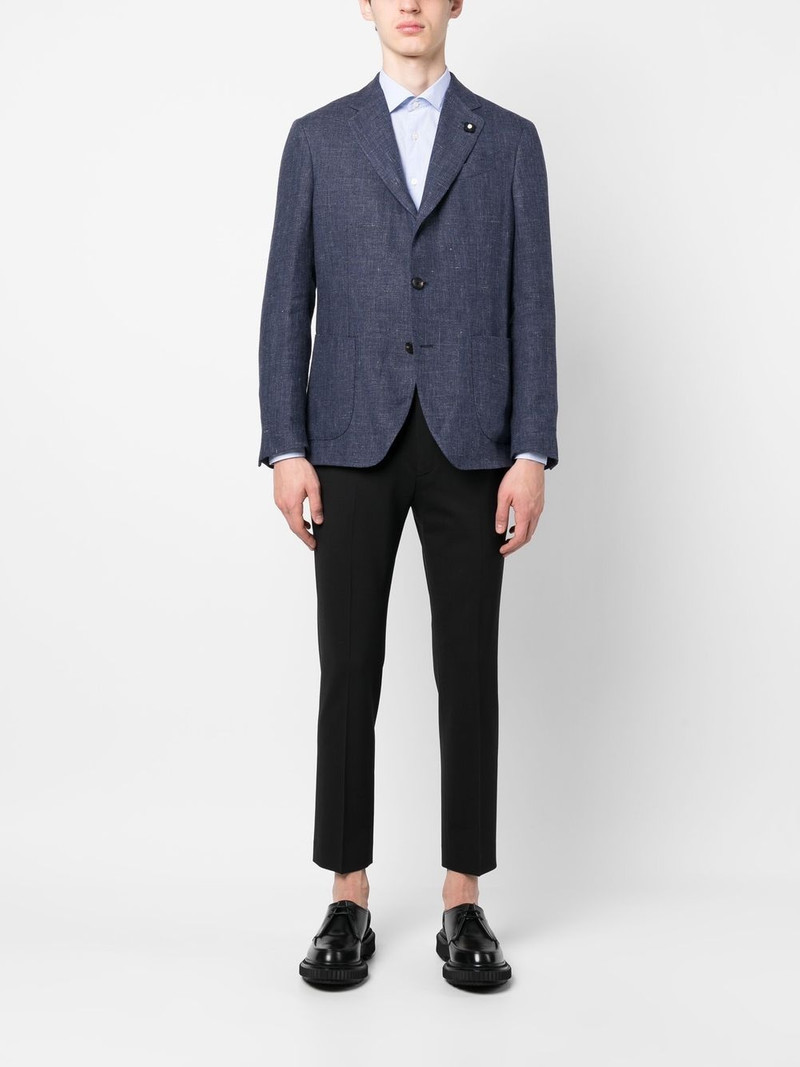 LARDINI single-breasted blazer outlook