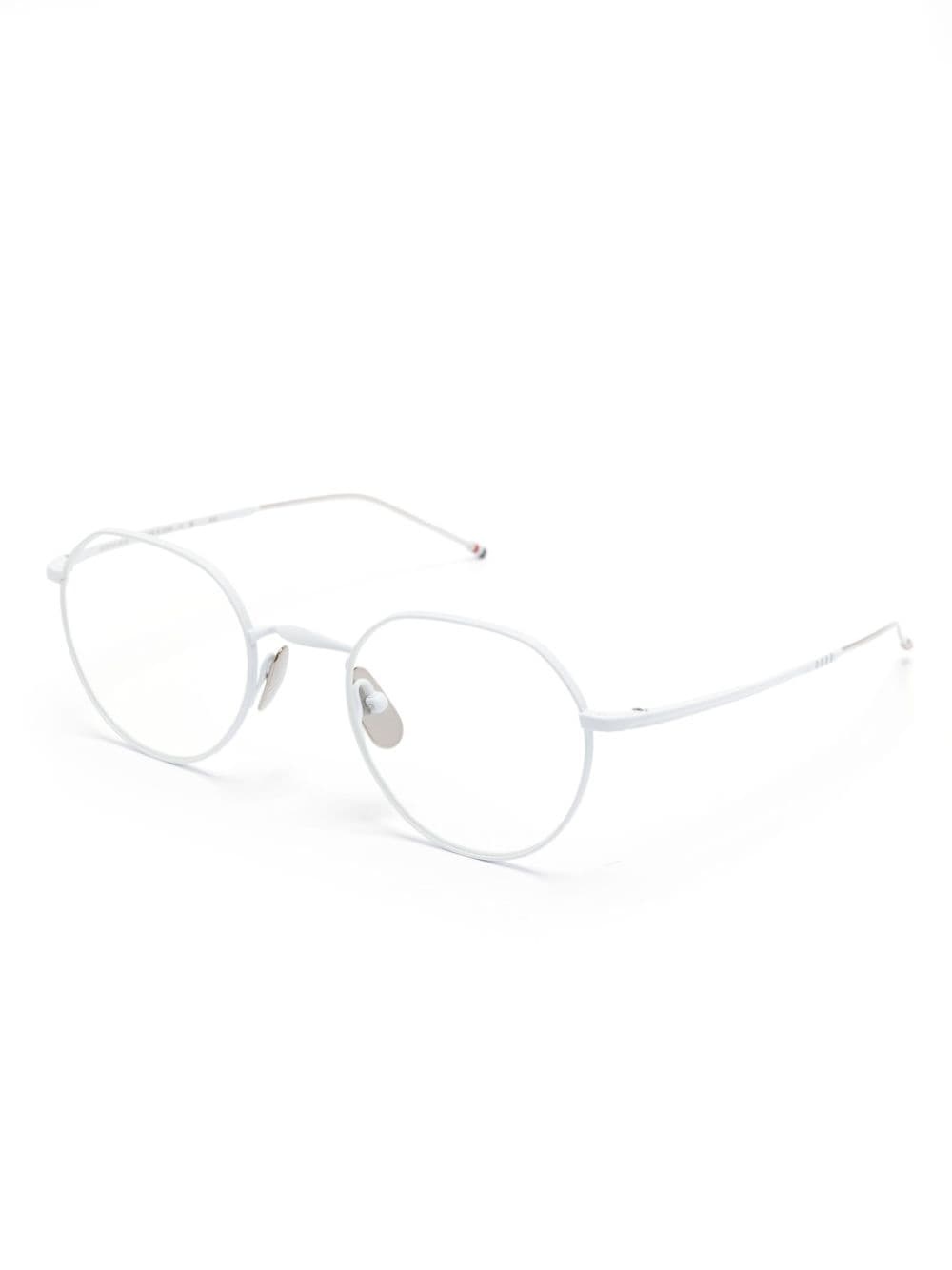 titanium round glasses - 2