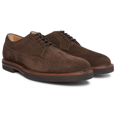 Tod's Suede Wingtip Brogues outlook