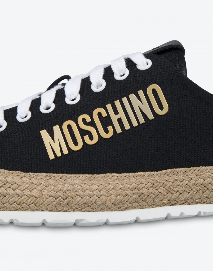 ROPE SOLE CANVAS SNEAKERS - 5