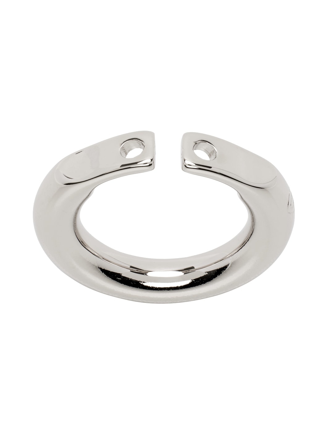 Silver Bar & Chain Ring - 1