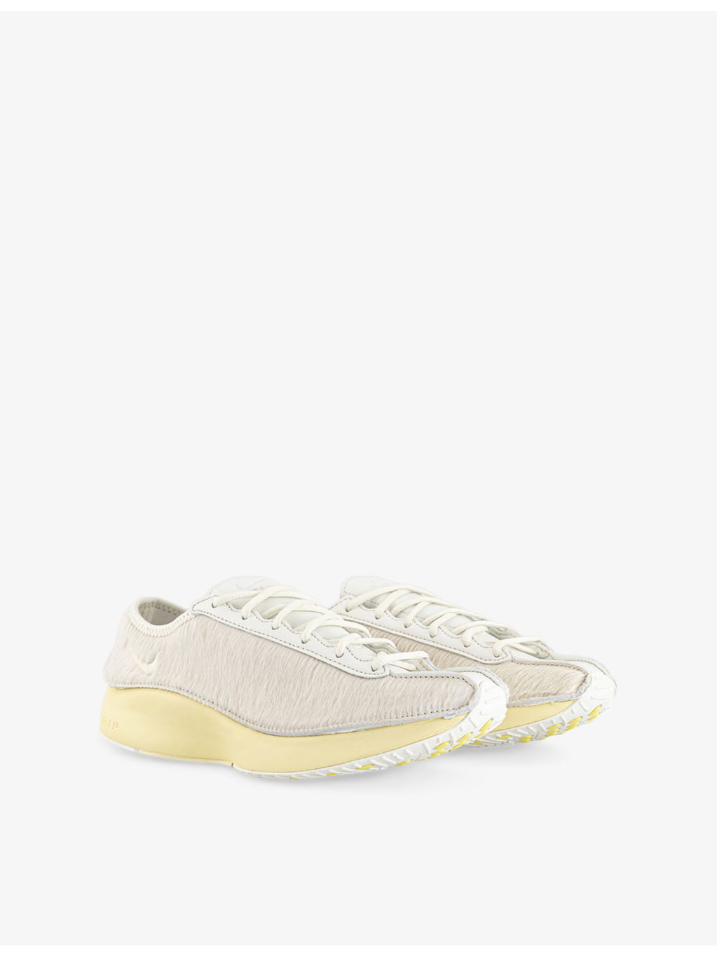 Air Superfly LX Pony-Hair Leather Trainers - 3