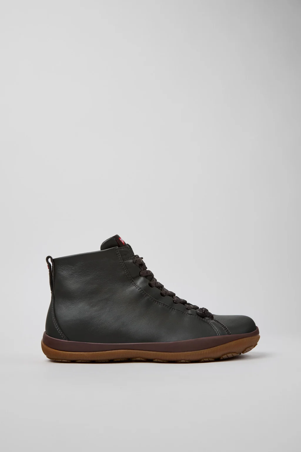 Peu Pista GM Gray Leather Mid Boots for Men. - 1
