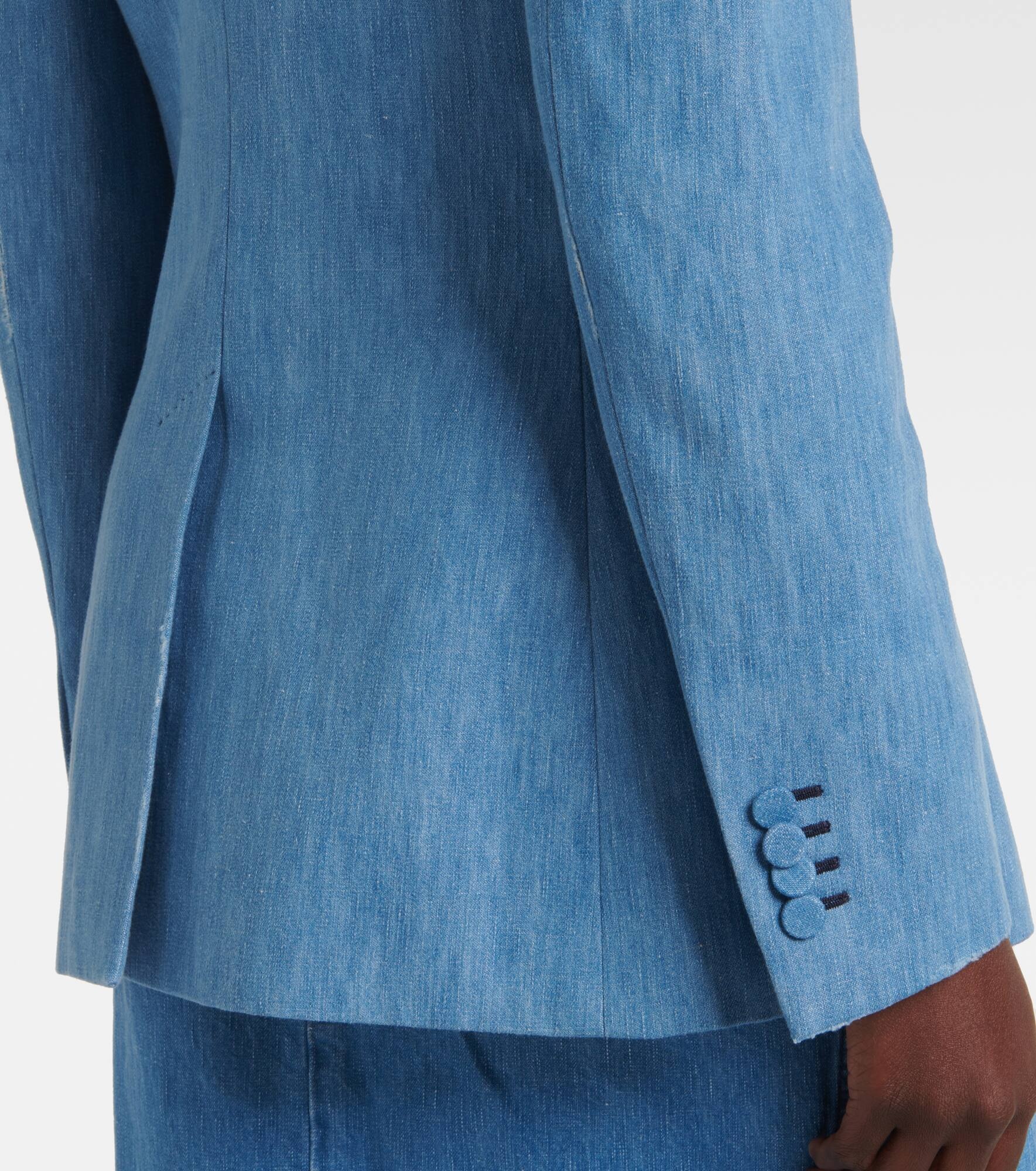 Leiva denim blazer - 5