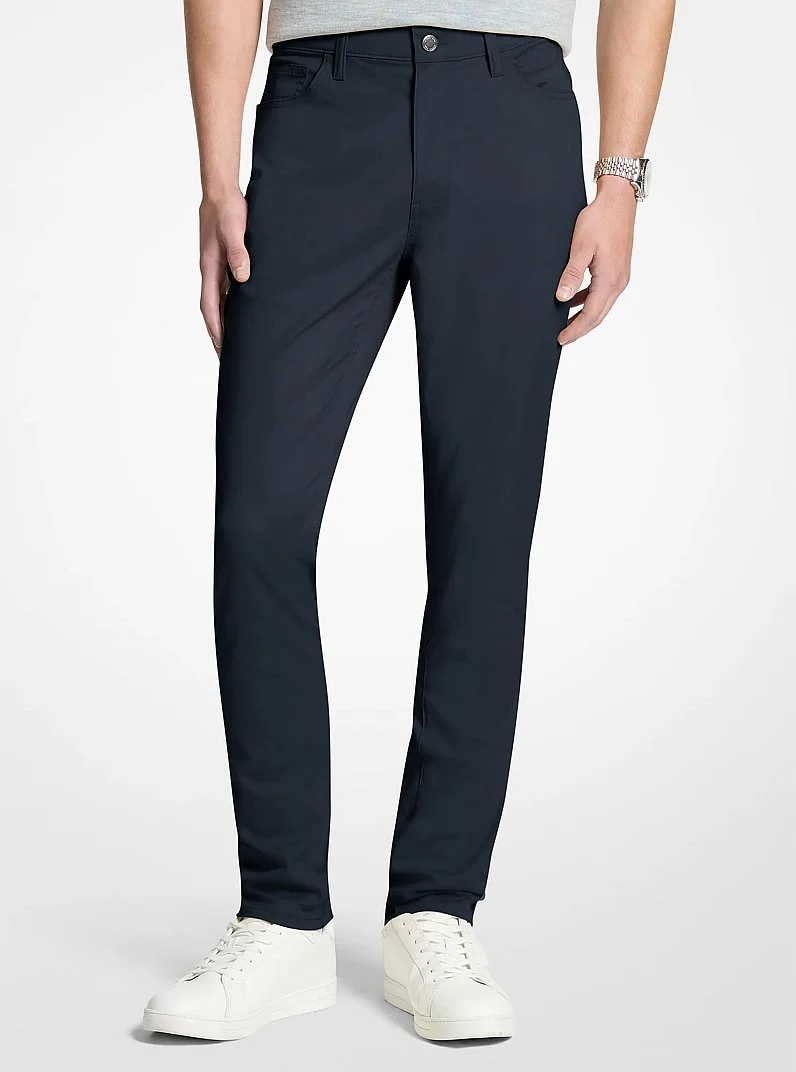 Parker Stretch Denim Pants - 1