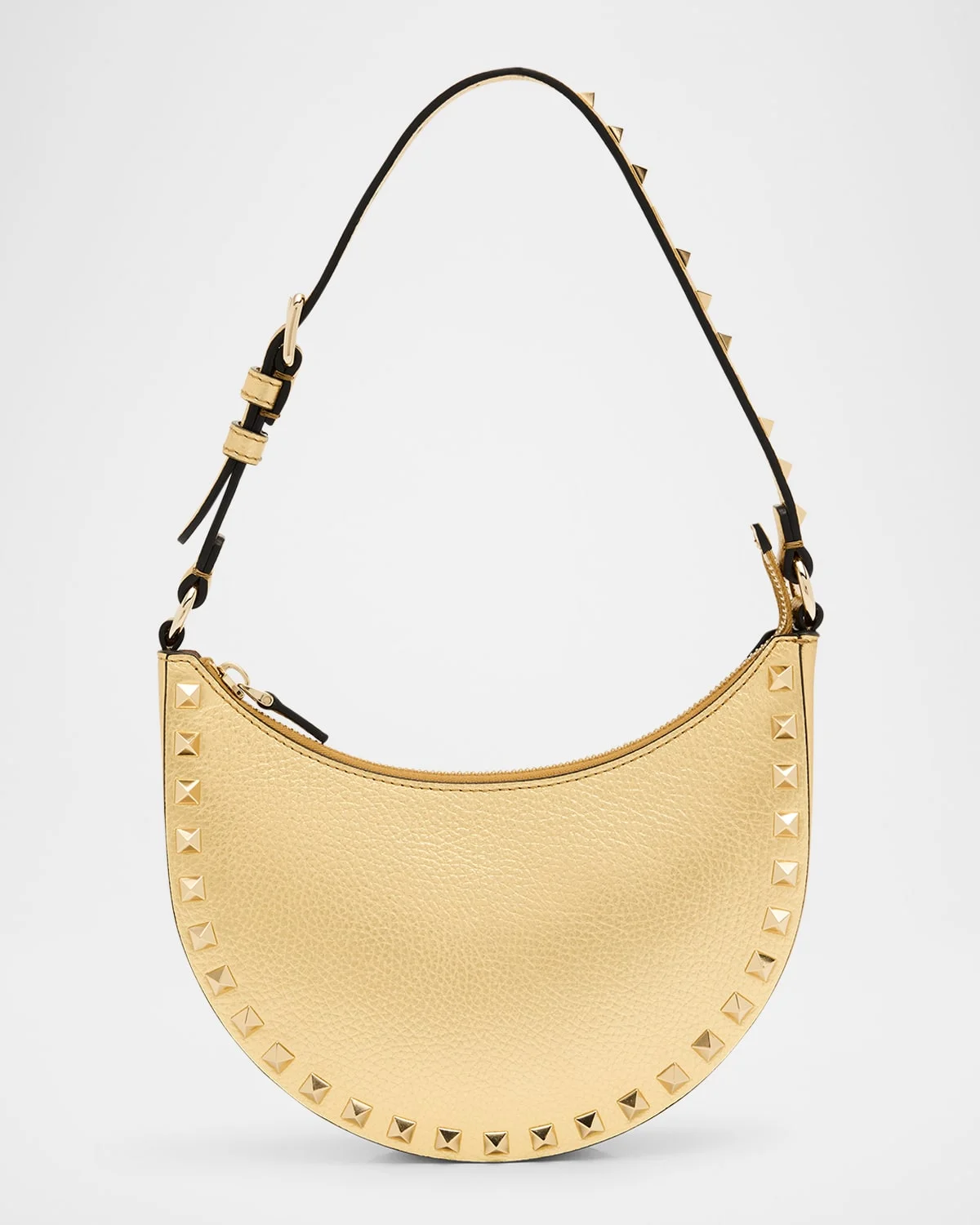 Rockstud Mini Leather Shoulder Bag - 1
