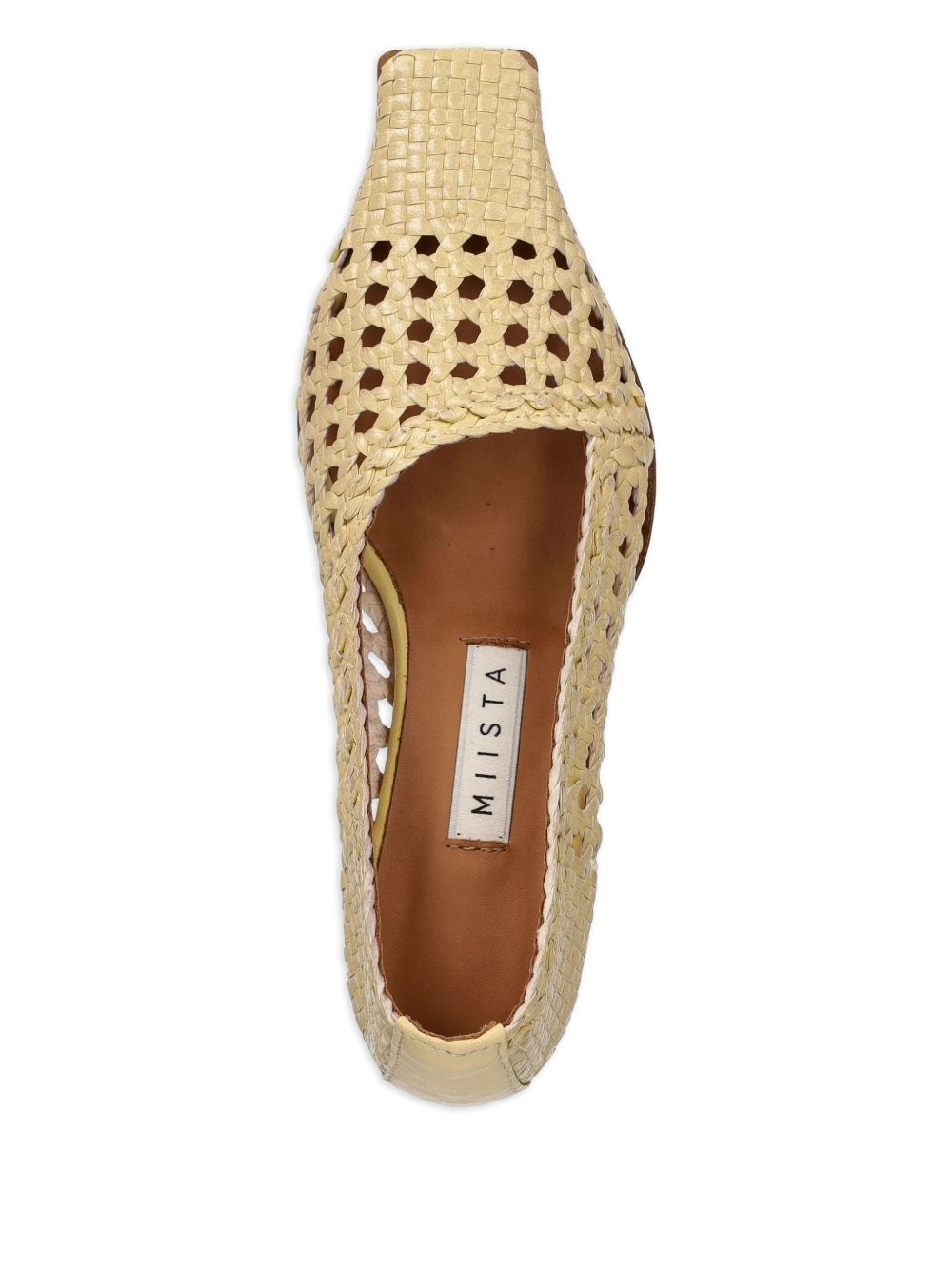 35mm Gisla square-toe pumps - 3