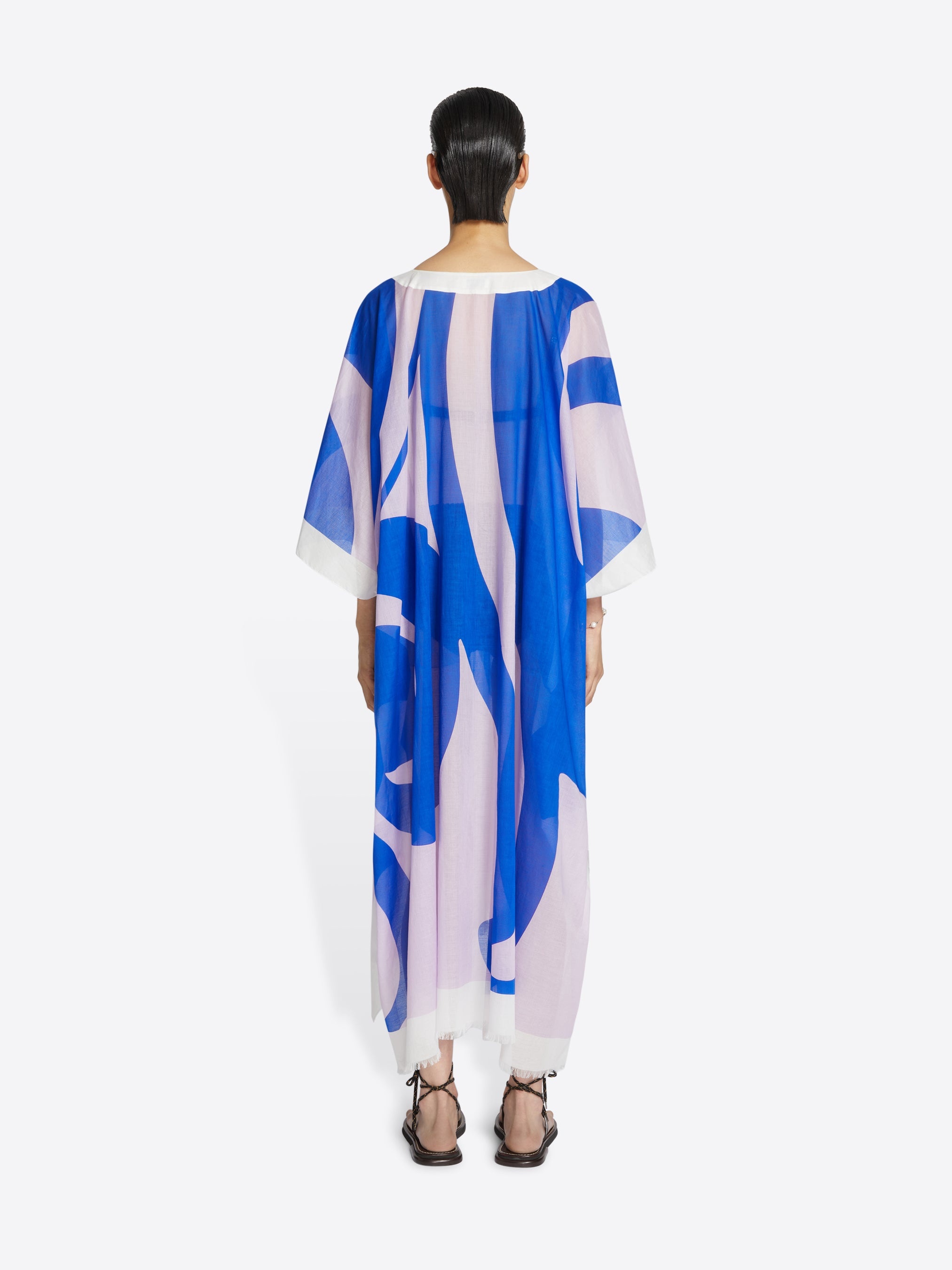 DRIES VAN NOTEN◆Printed Kaftan カフタン プリント ドレス Dries Van Noten PRINTED KAFTAN | REVERSIBLE