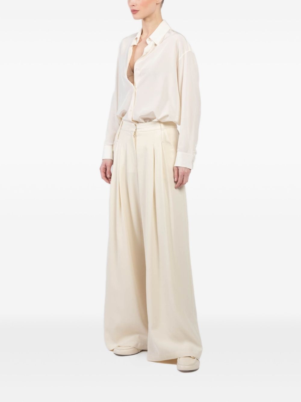 pleated trousers - 3