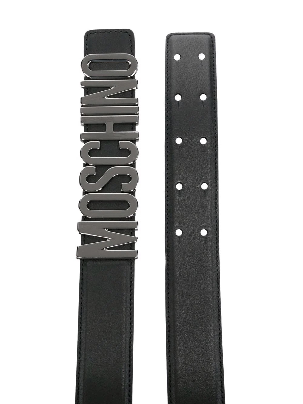 logo-lettering belt - 2