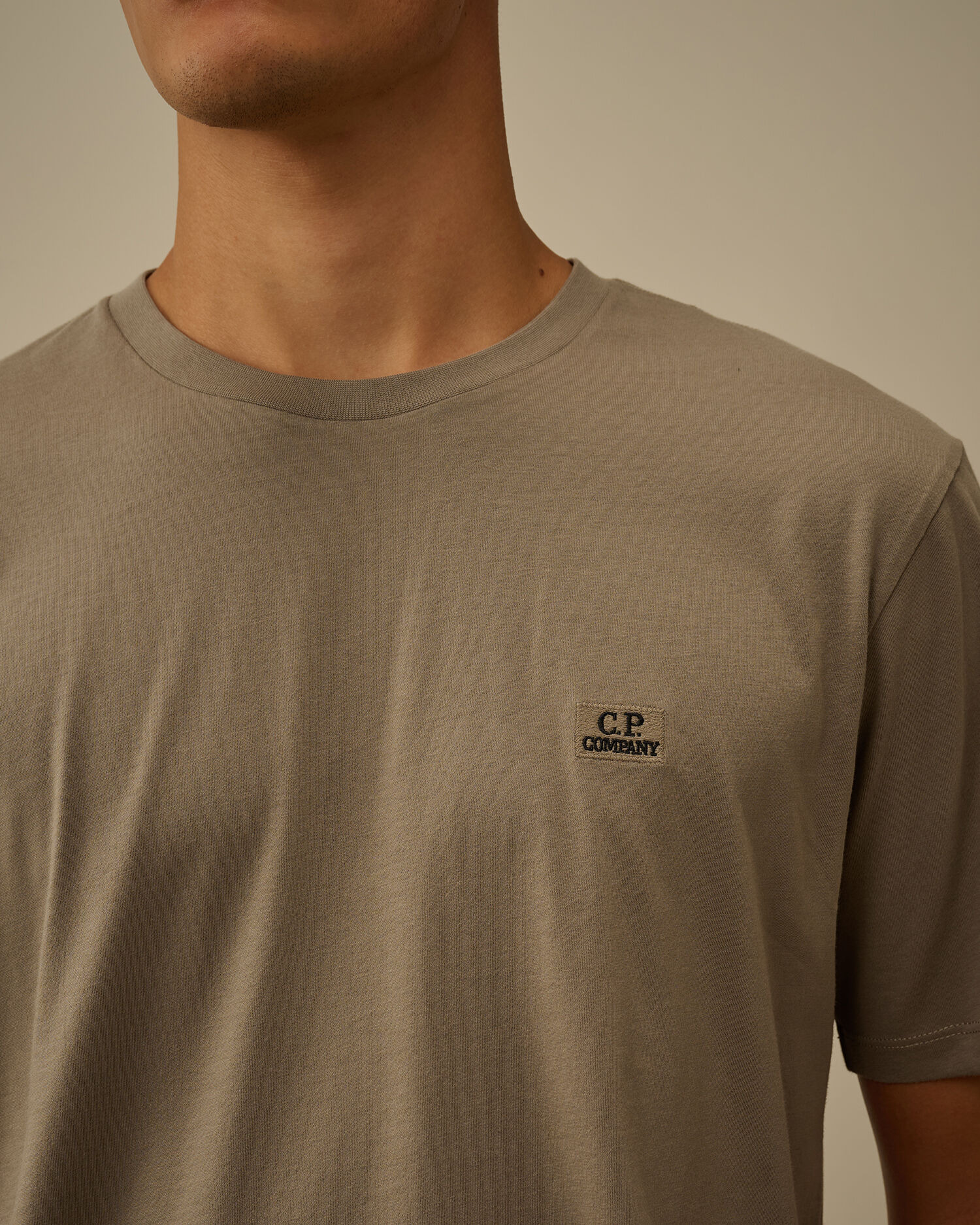 30/1 Jersey Short Sleeve Logo Patch T-Shirt - 5