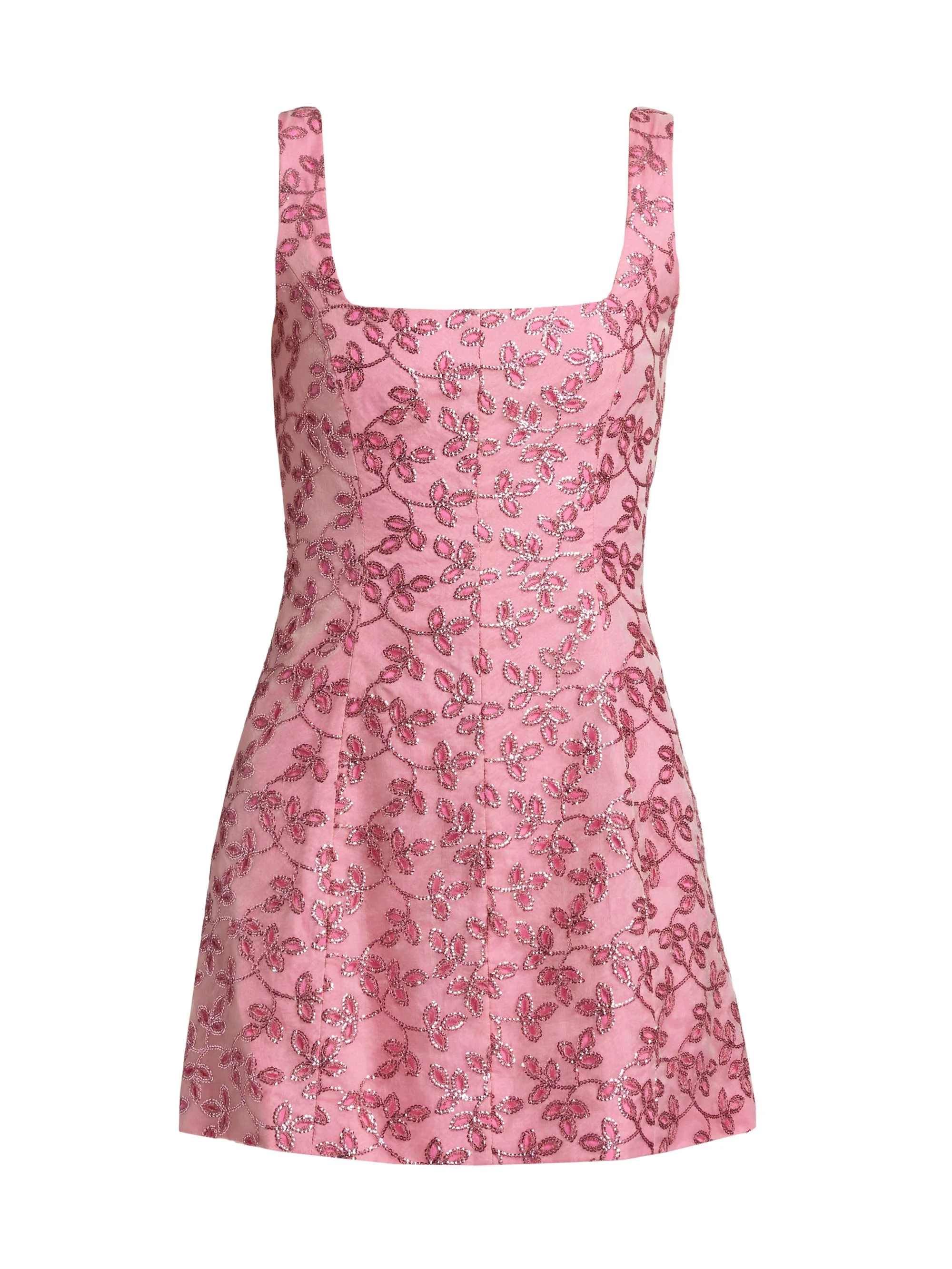 Women's Brooke Sequined Organza Minidress - Pink - 1