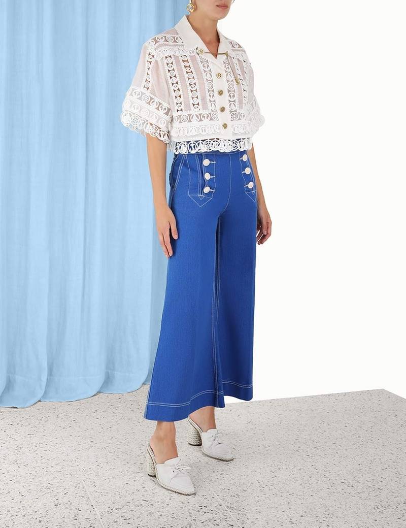 HIGH TIDE NAUTICAL CROP JACKET 3