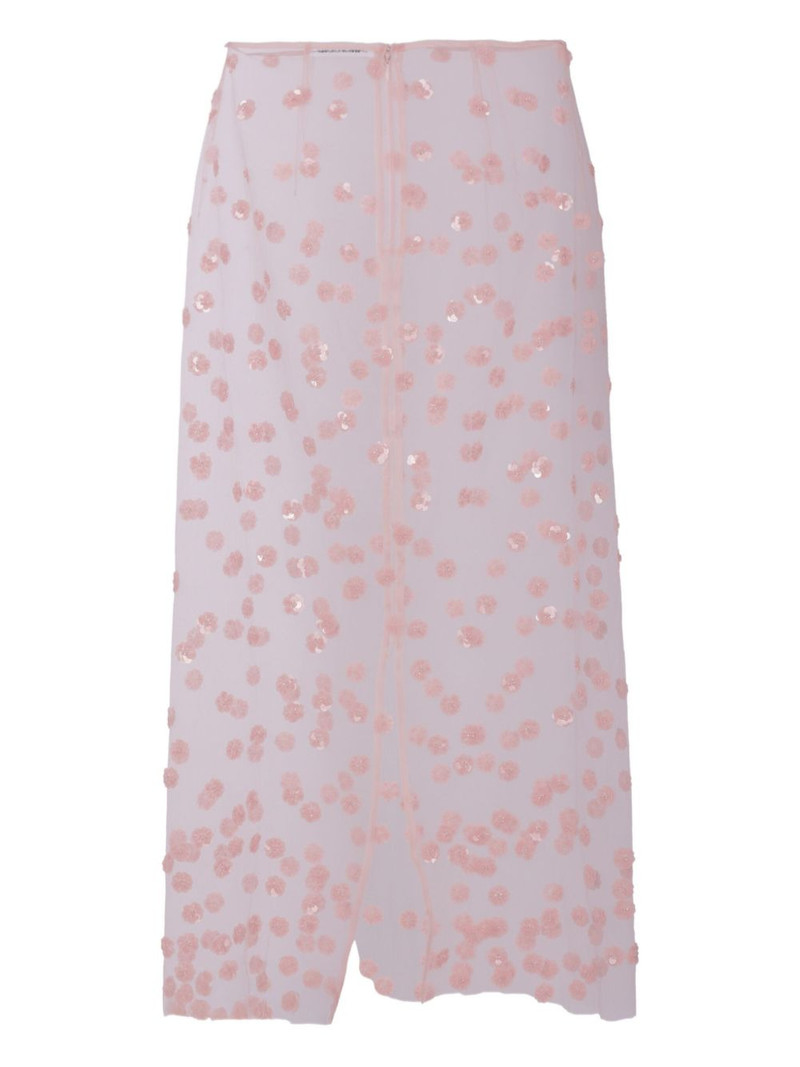 CECILIE BAHNSEN sequin-embellished skirt outlook