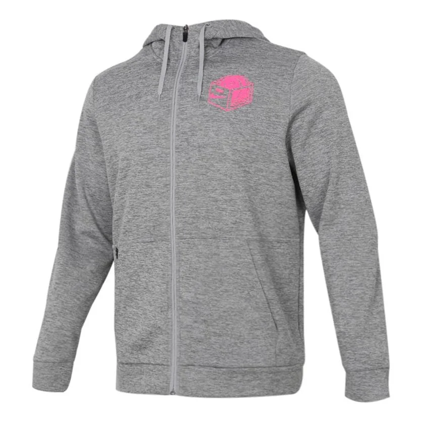 Nike Therma Casual Sports Full-length zipper Cardigan Training hoodie Jacket dark grey Gray CZ2422-0 - 1