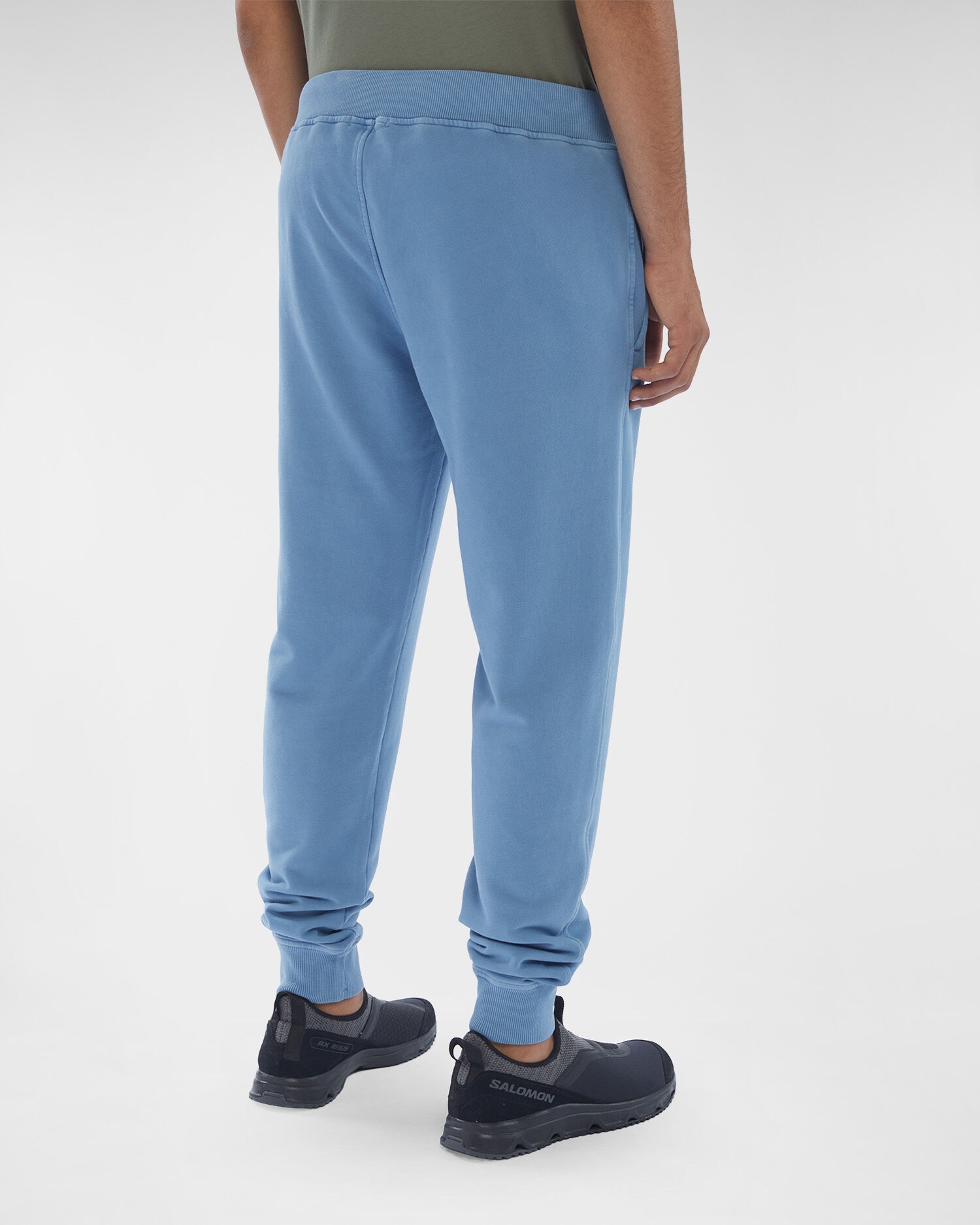 Brushed & Emerized Diagonal Fleece Cargo Track Pants - 3