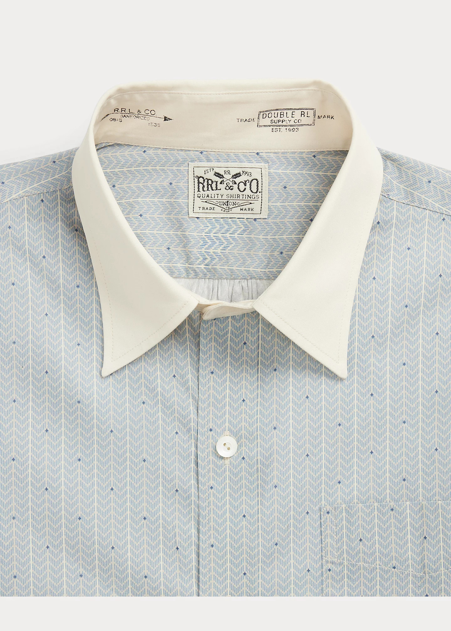 Slim Fit Print Woven Shirt - 7