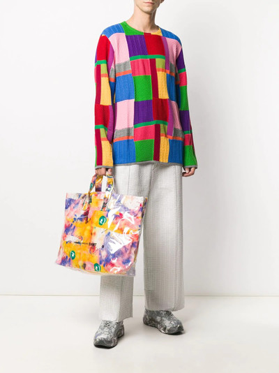 Comme des Garçons SHIRT abstract-print tote bag outlook