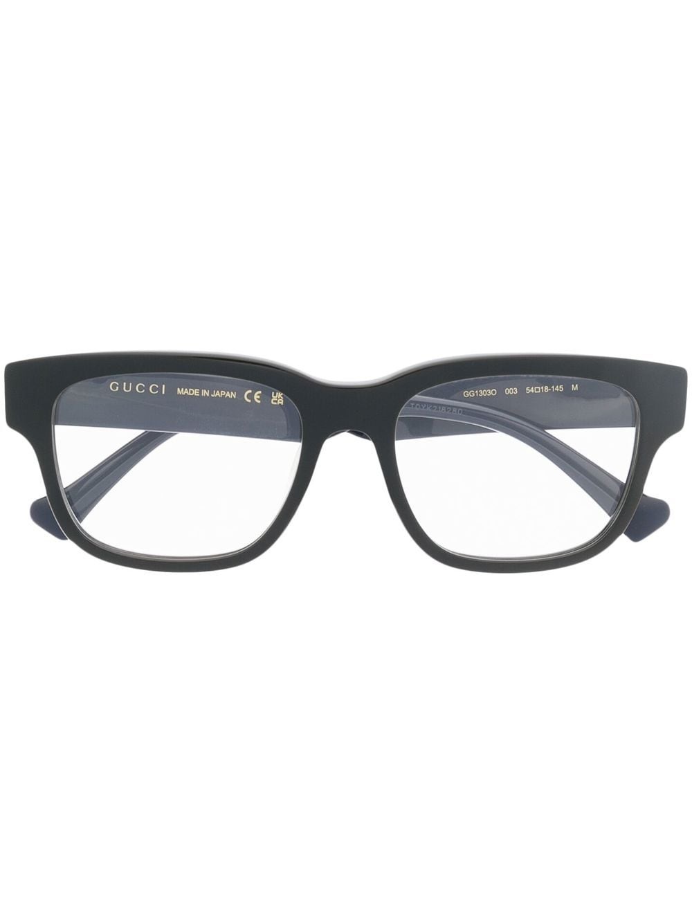 square-frame optical glasses - 1