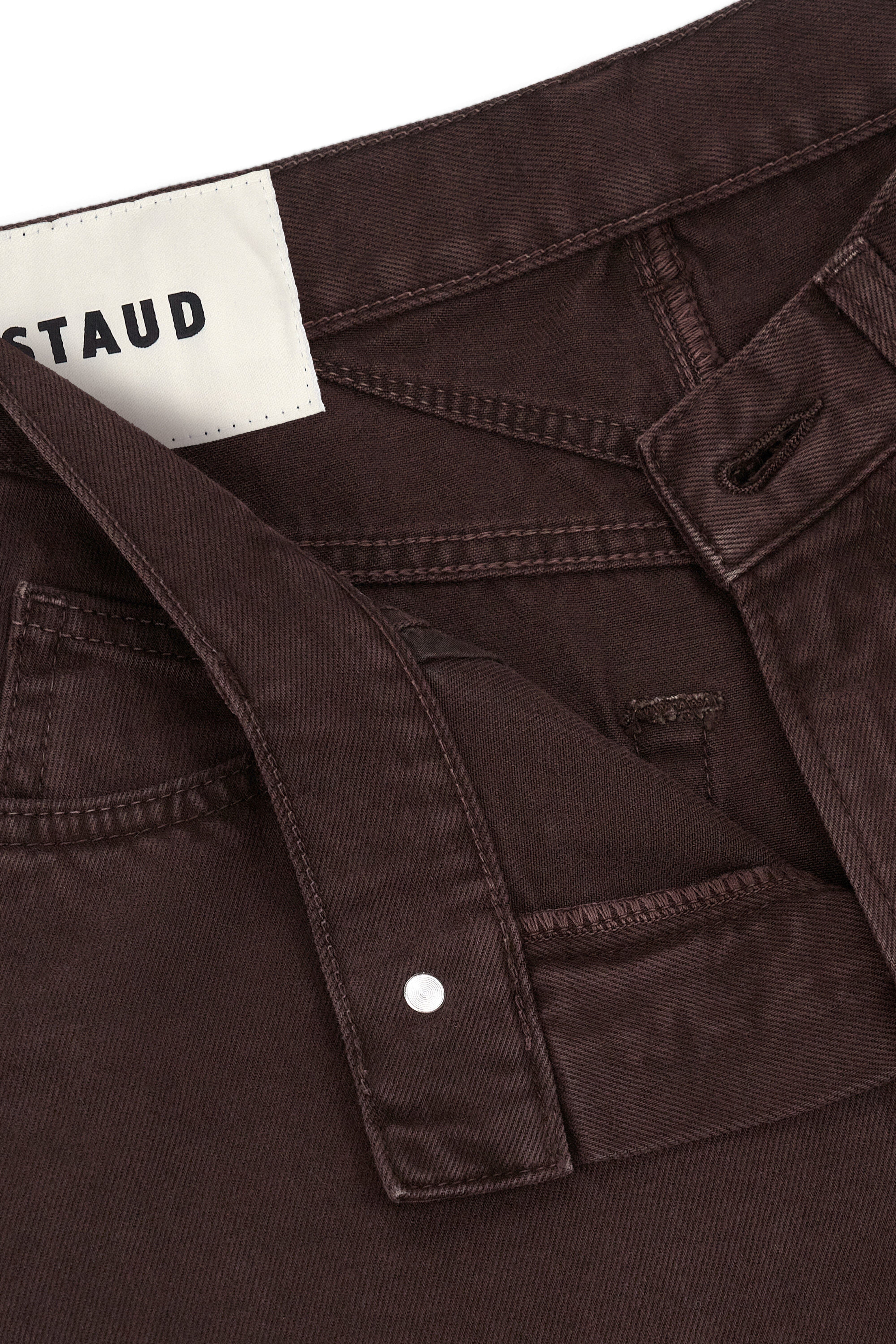 STAUD JACKSON BARREL JEAN EARTH - 9