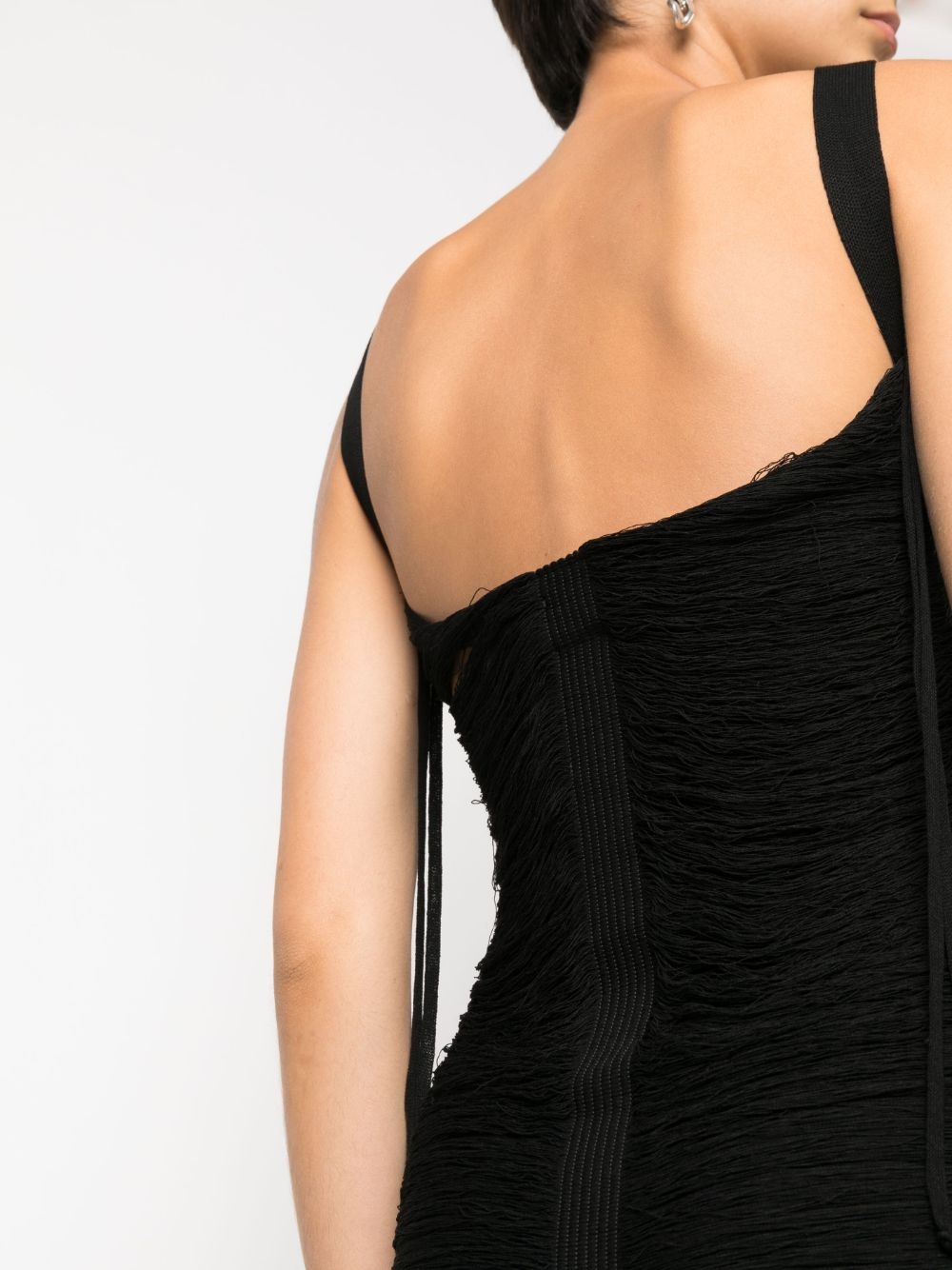 sleeveless knitted dress - 5