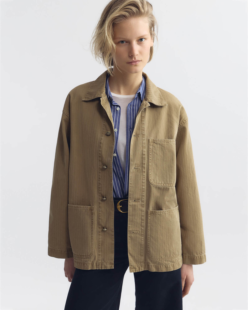 NILI LOTAN FRANKLIN COTTON JACKET outlook